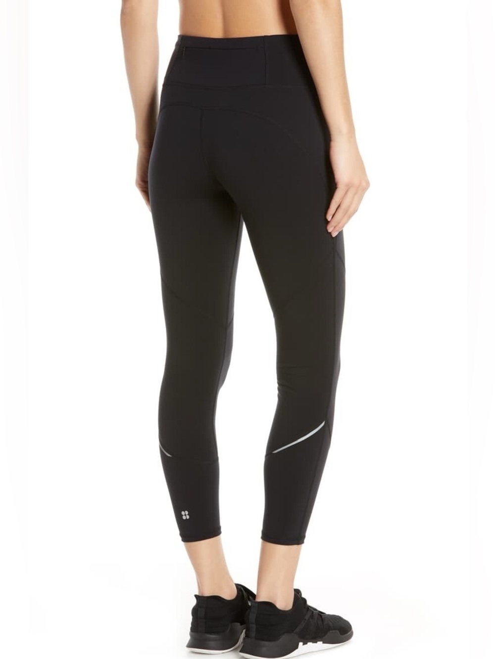 Sweaty Betty Black Power Workout Leggings Sz S